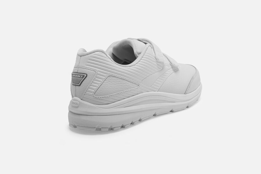 Addiction Walker V-Strap 2 Brooks Running Shoes NZ Mens - White - CIGTRN-539